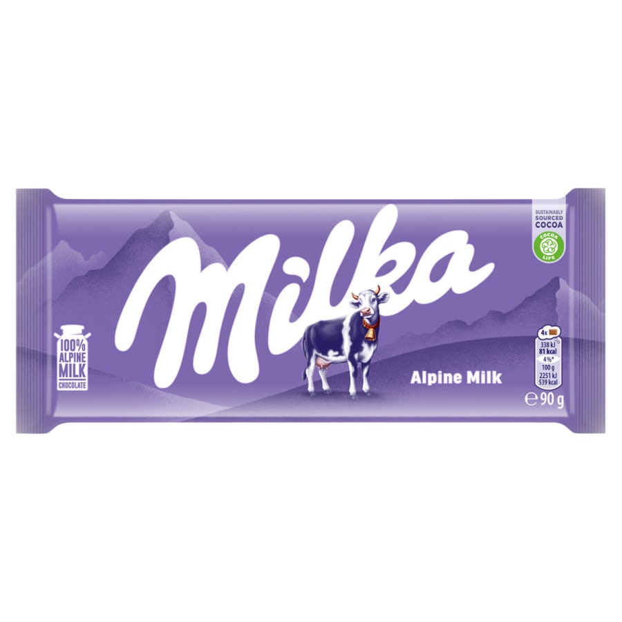 Milka Milk 25x90gr