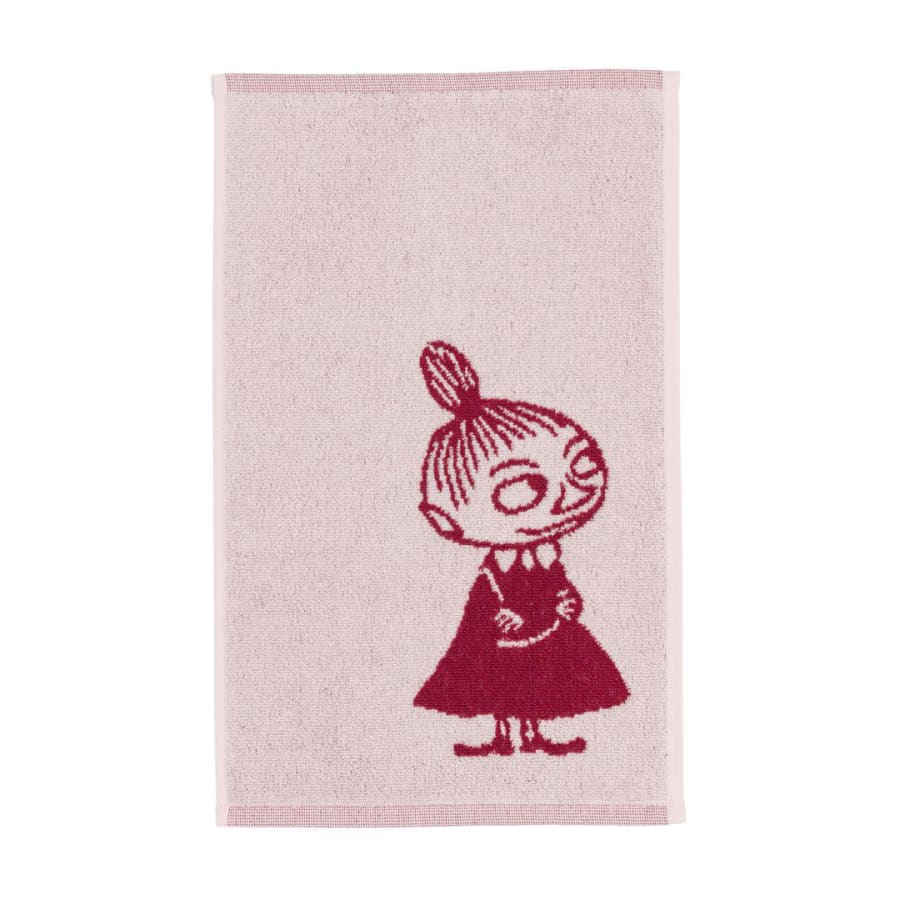 Moomin Handklæði 30x50 Little My pink