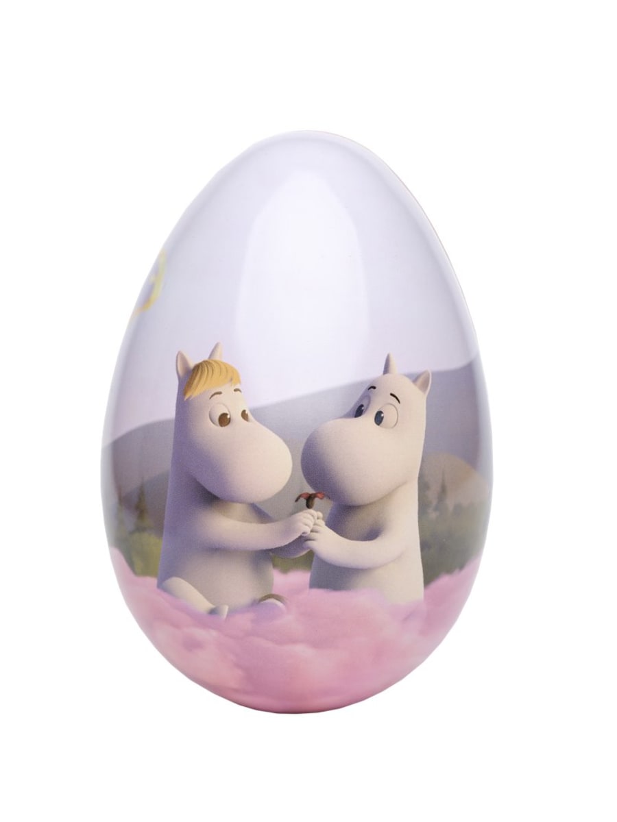 Moomin Páskaegg bleikt ský 15cm