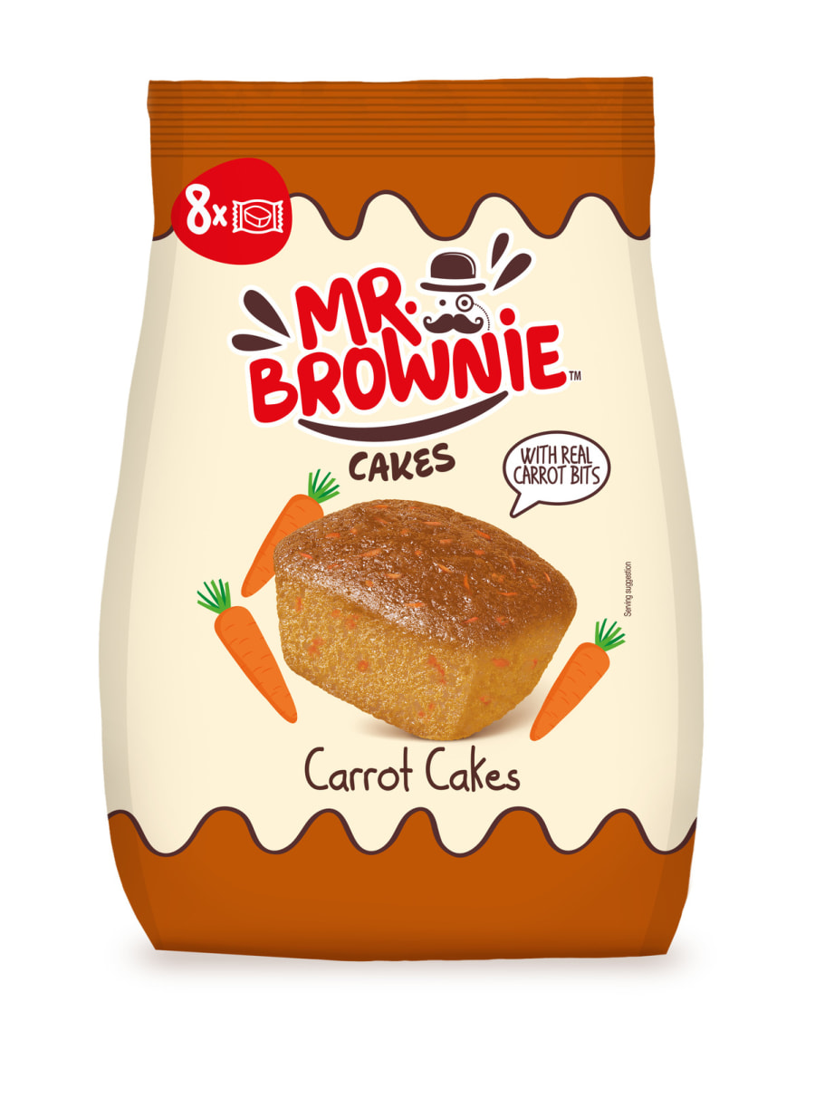 Mr.Brownie Gulrótakökur