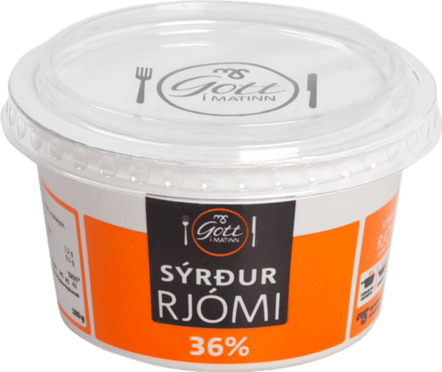 MS Sýrður rjómi 36% 6x180g