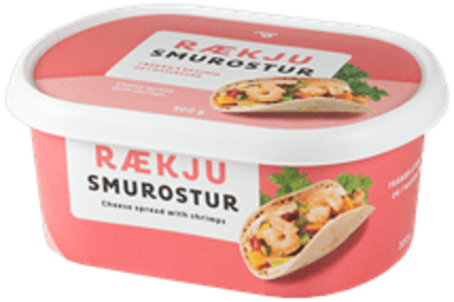 MS smurostur með rækjum 4×300 g/ks