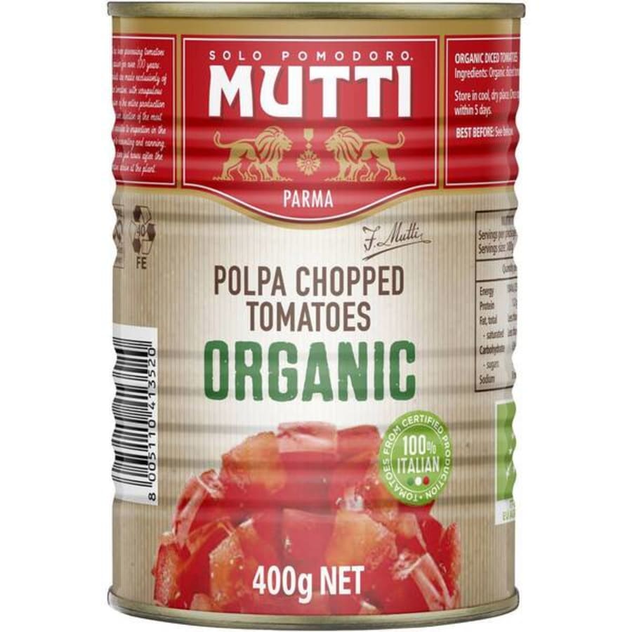 MU BIO Chopped Tom. 400 gr.