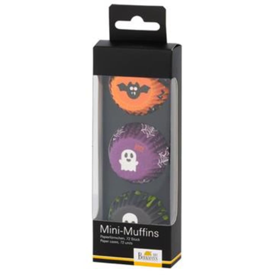 Muffins mini Halloween 72 stk