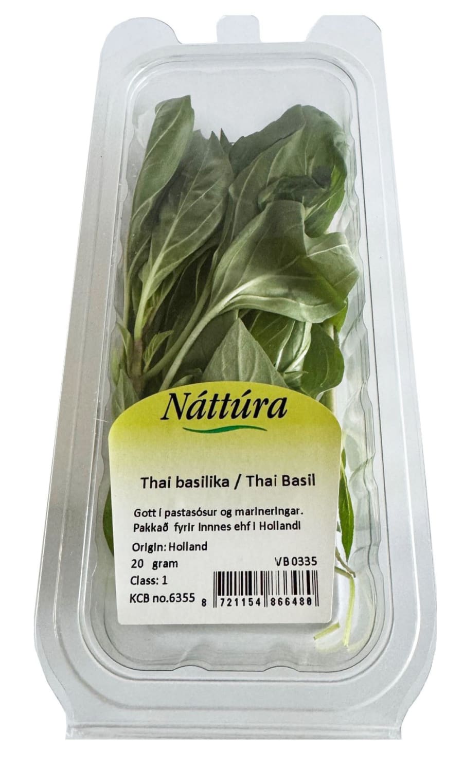 Náttúra Thai Basil 12x20g