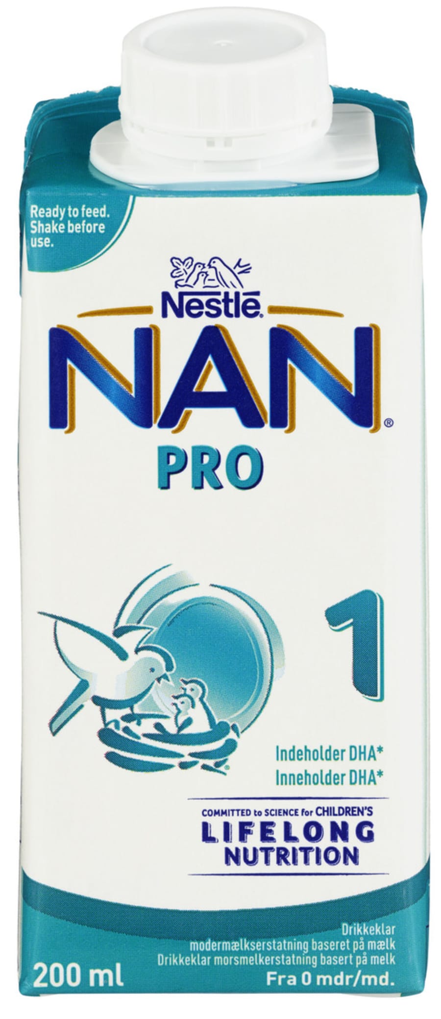 NAN PRO 1 ferna frá 0 mánaða 12x200ml