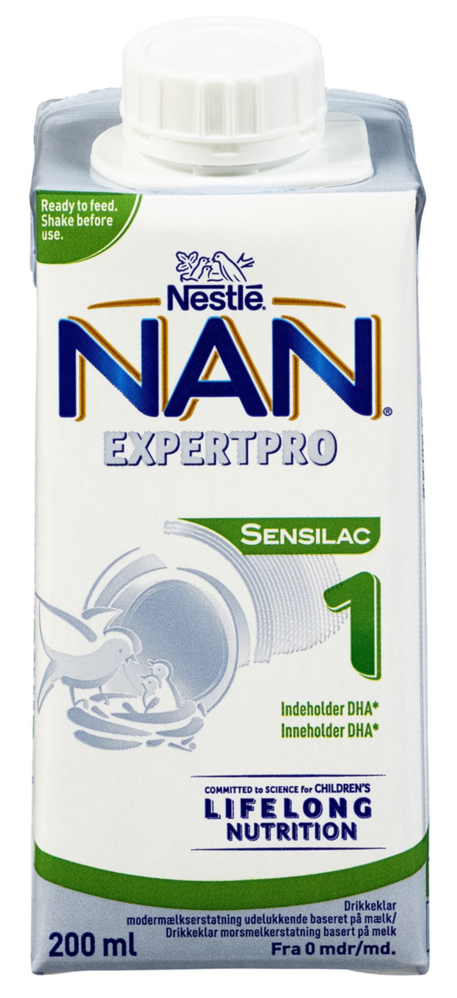 NAN Sensilac Drikkeklar fra 0 m