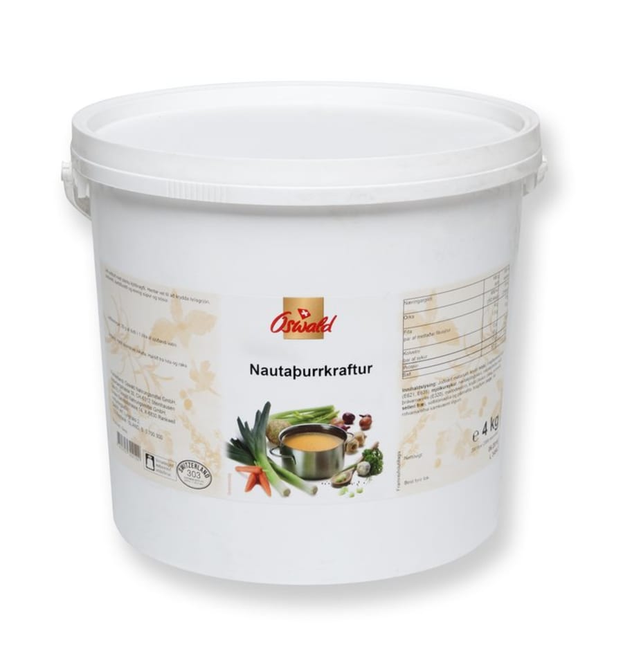 Nautaþurrkraftur 4kg