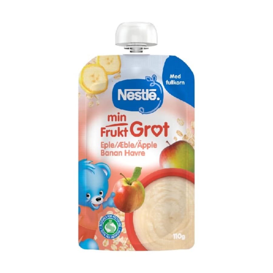 Nestlé Min Fruktgrøt Eple Banan