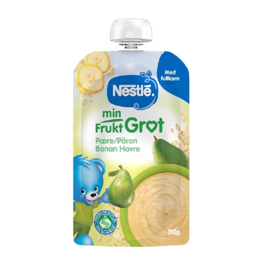 Nestlé Min Fruktgrøt Pære Banan