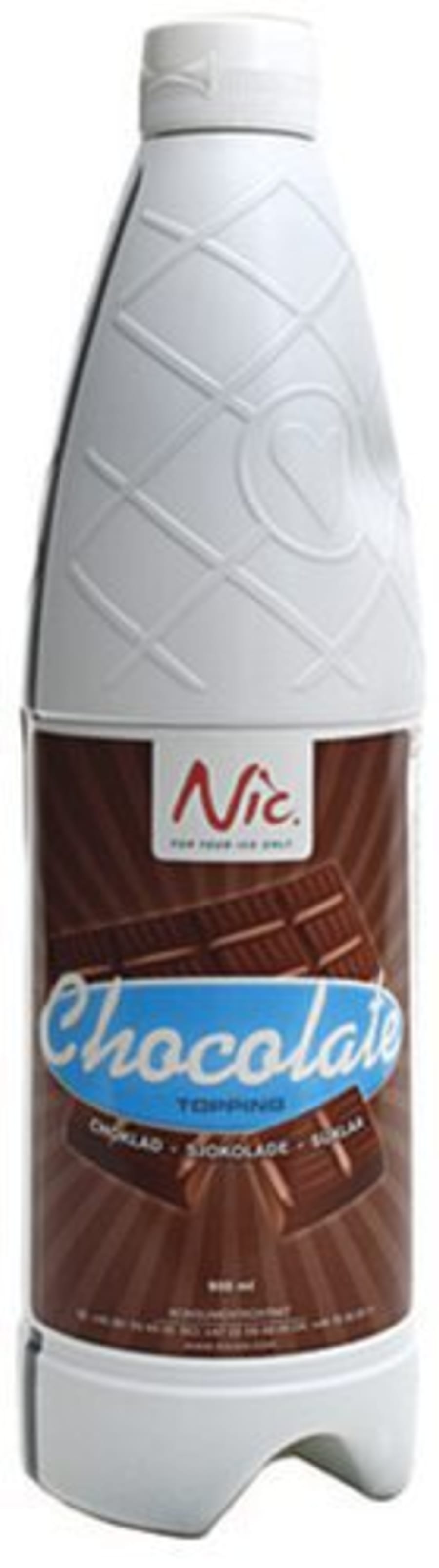 Nic súkkulaðisósa 900 ml (6stk/ks)