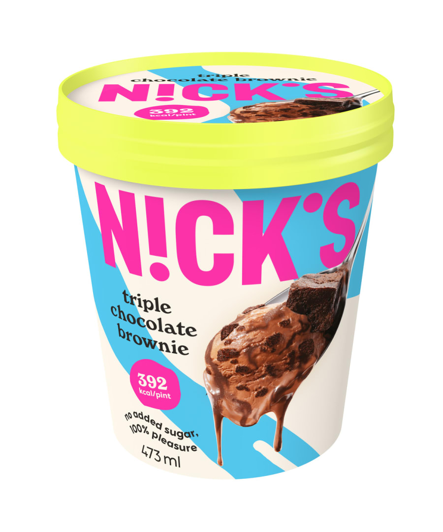 Nick's Chocolate brownie ís