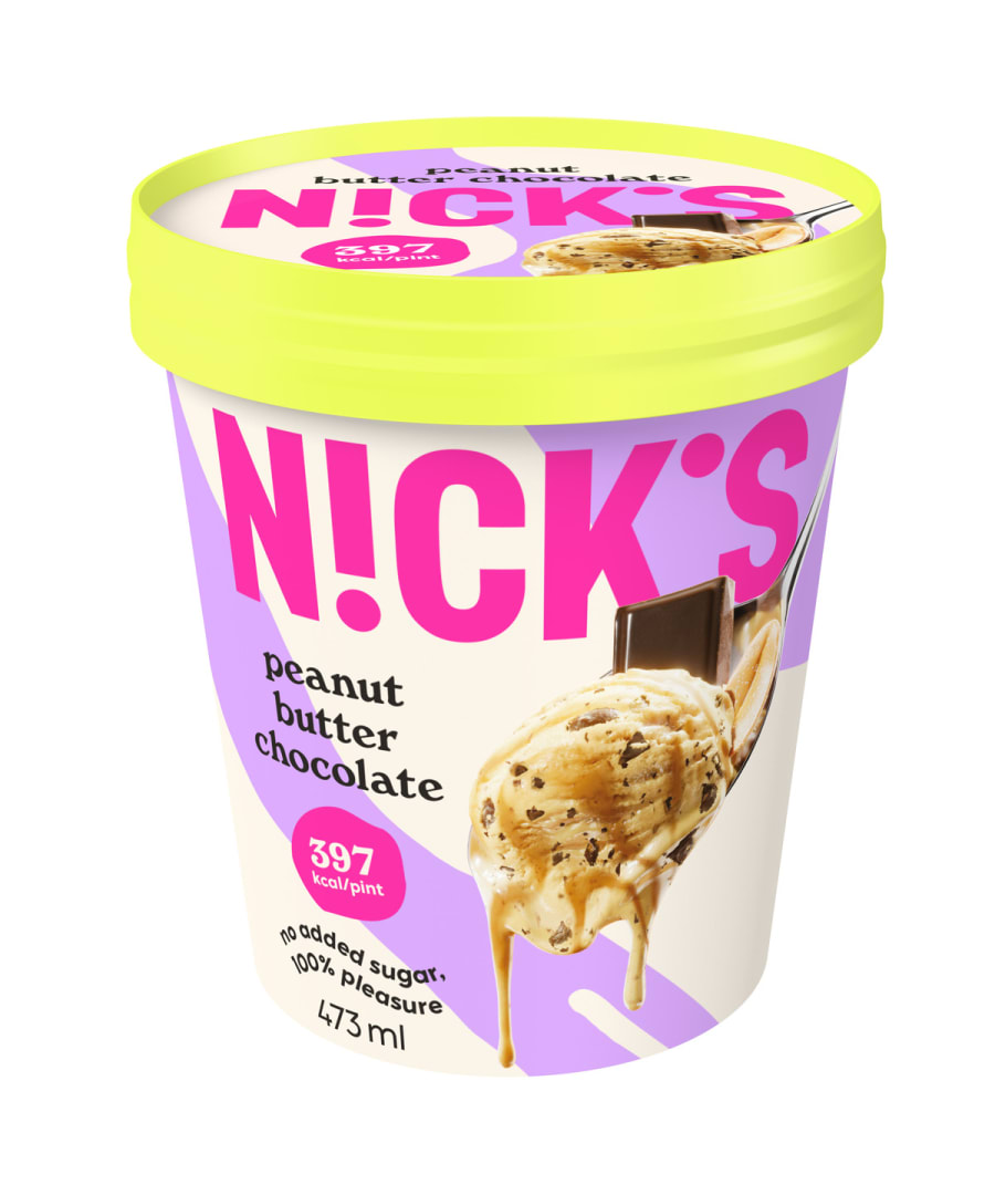 Nick's Peanut butter chocolate ís