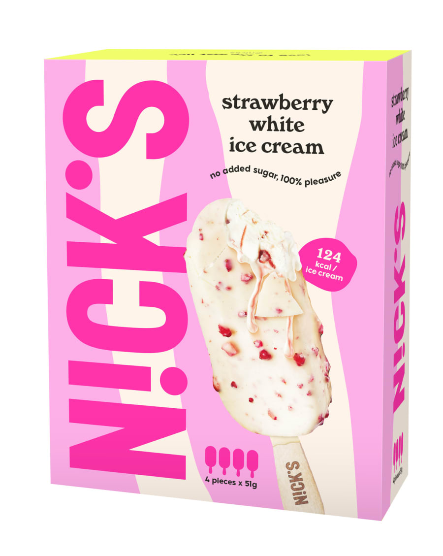 Nick's Strawberry white ís