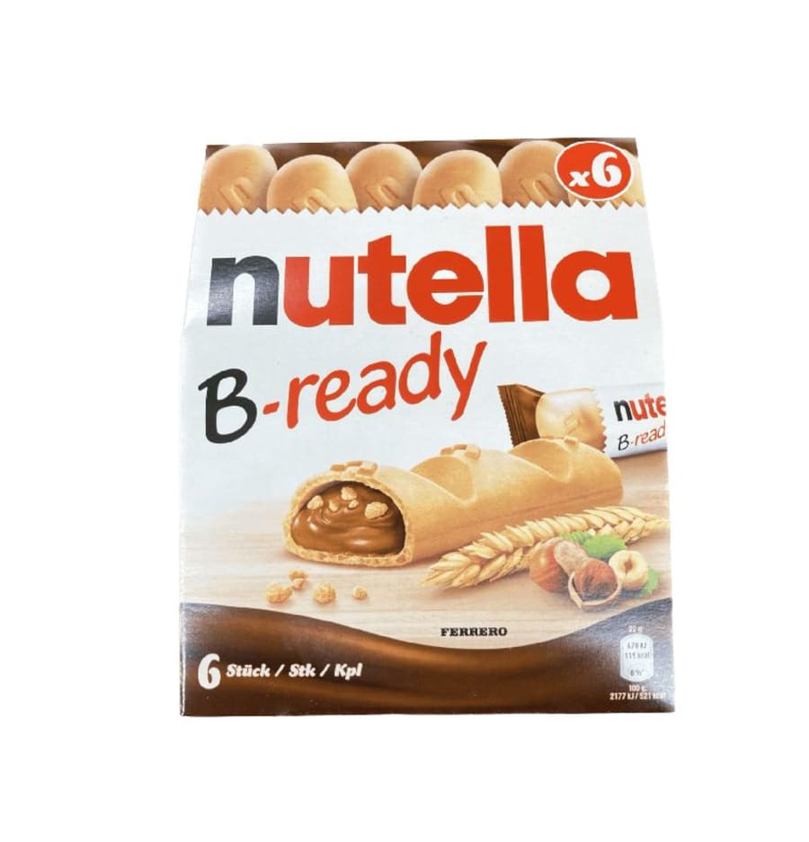 Nutella b-ready 6 pk