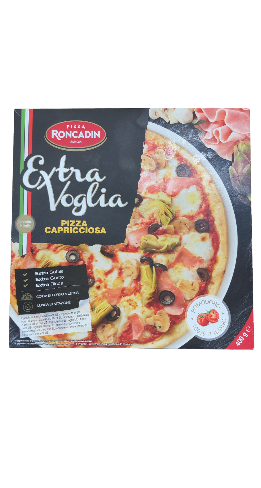 Roncadin Extra Voglia Capricciosa-pítsa 400 g