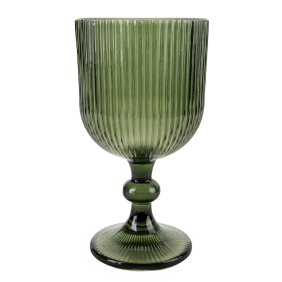 Olive – Glerglas Rimmed 16x9cm. (4)
