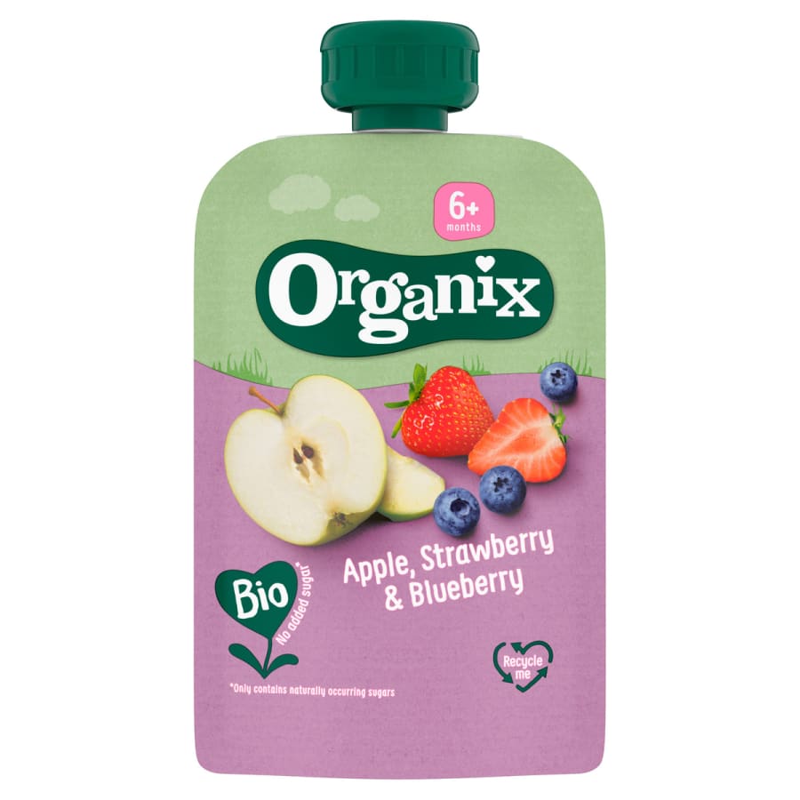Organix Epla, Jarðar- og Bláberja Skvísa