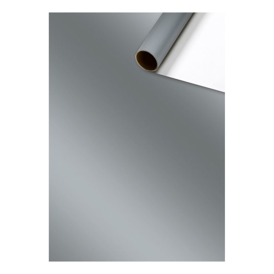 Pappír- Uni Plain Silfur 70x2m. (6)
