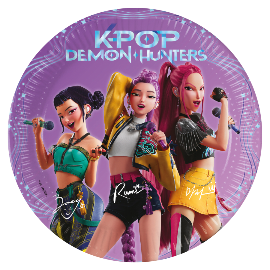 Pappadiskar K-Pop Demon Hunters 23cm 8st (12)