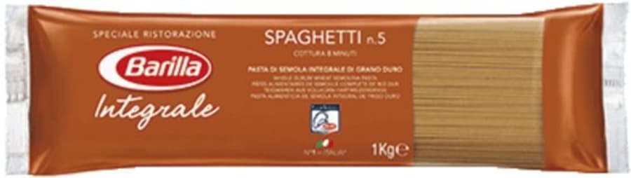 Pasta Spaghetti heilhveiti 1kg (15stk/ks)