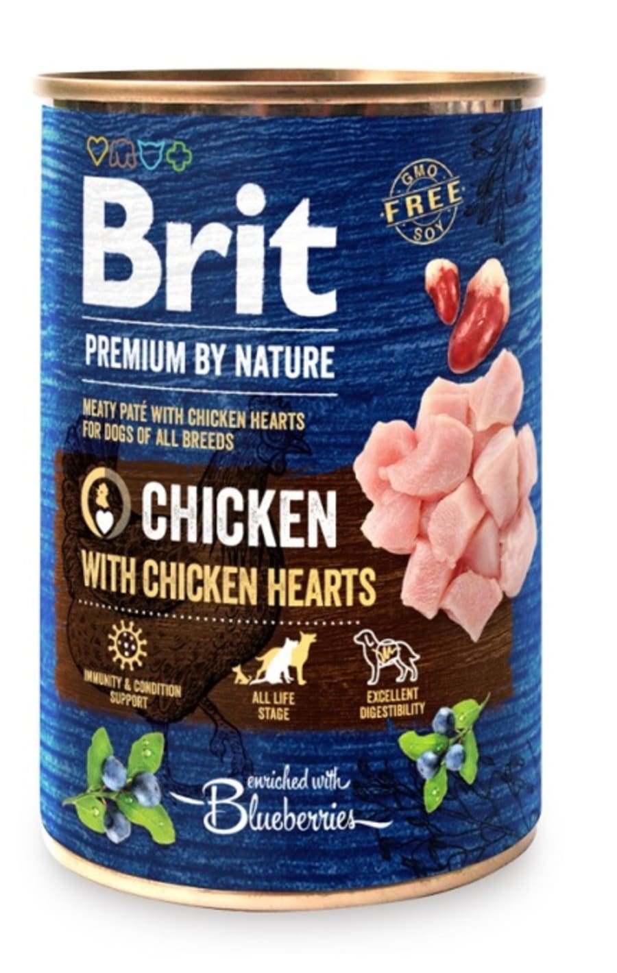 PBN Chicken with Hearts Dós 400g