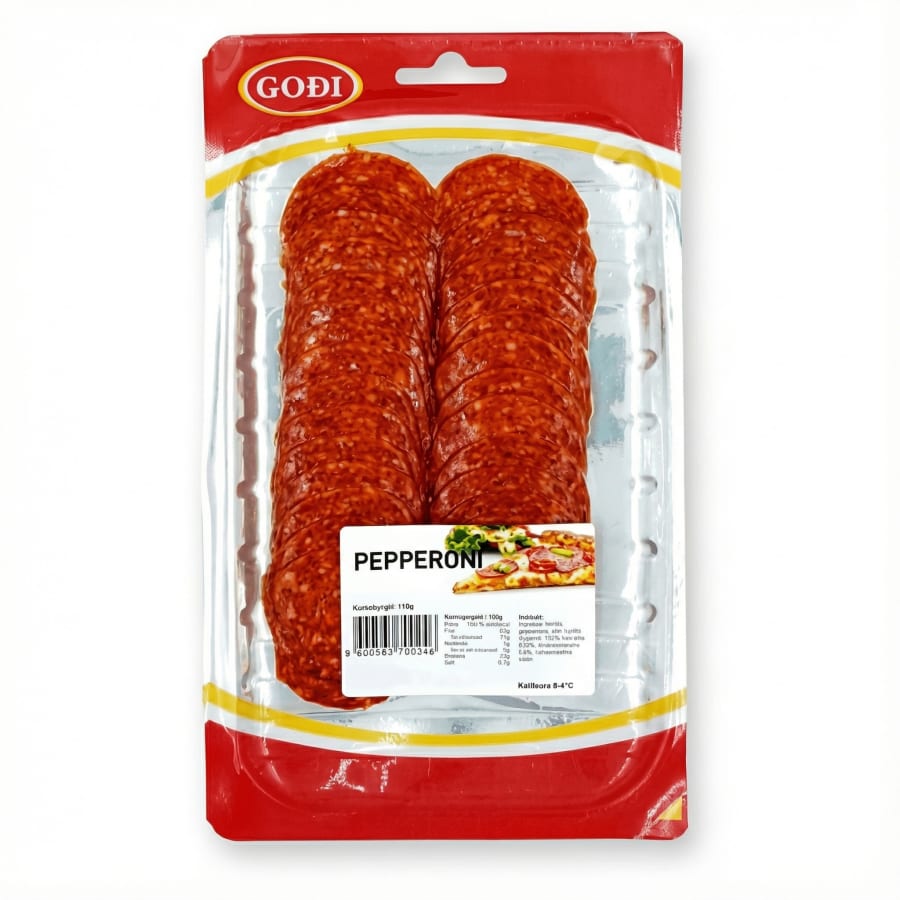 Pepperoni í bréfi