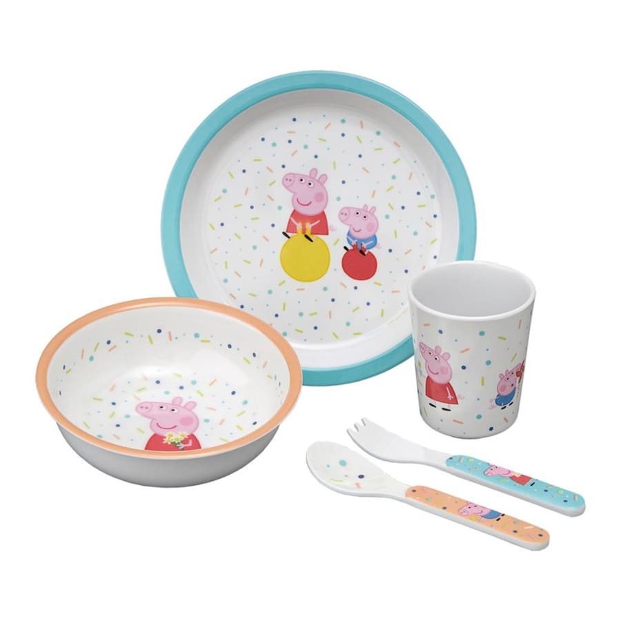 Petit Jour Matarsett 5stk Peppa pig
