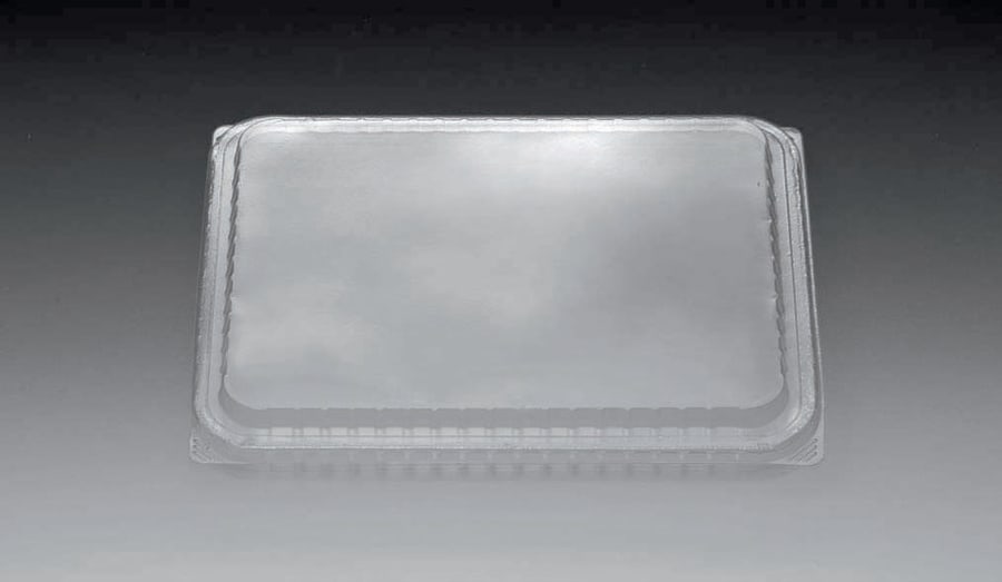 Plastlok kúpt f/ 930/1155ml álform 500stk