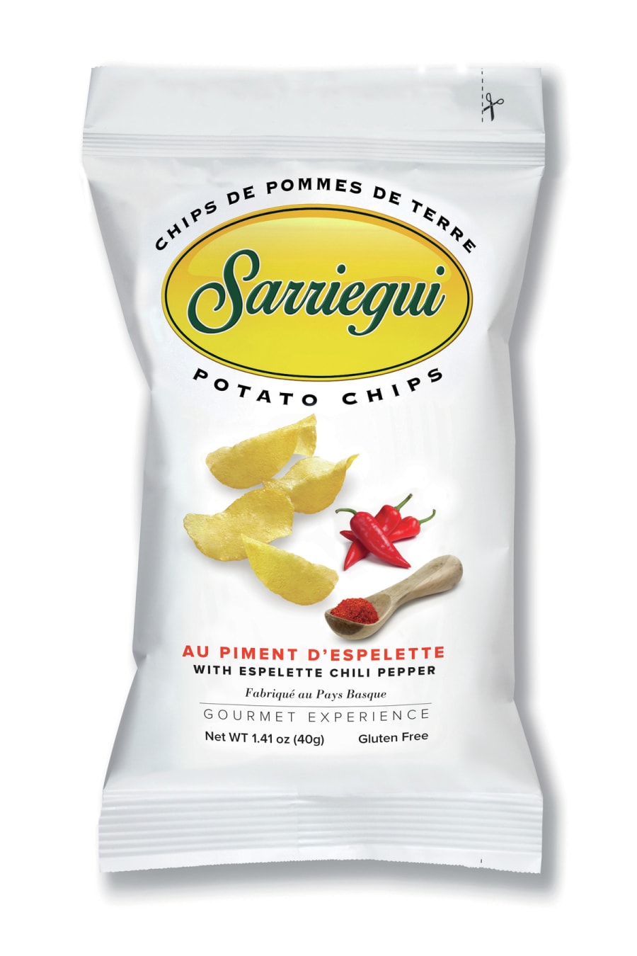Potato Chips Espelette Paprika