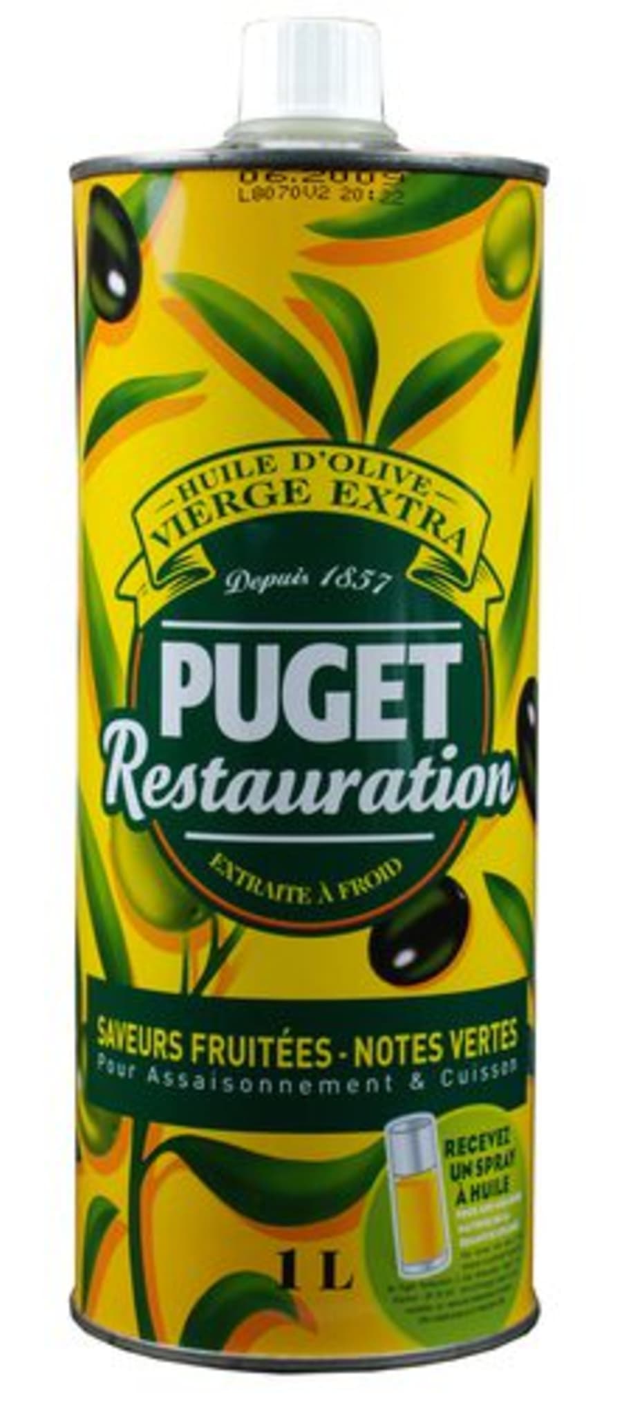 Puget Ex.Virg. olífuolía 12x1ltr