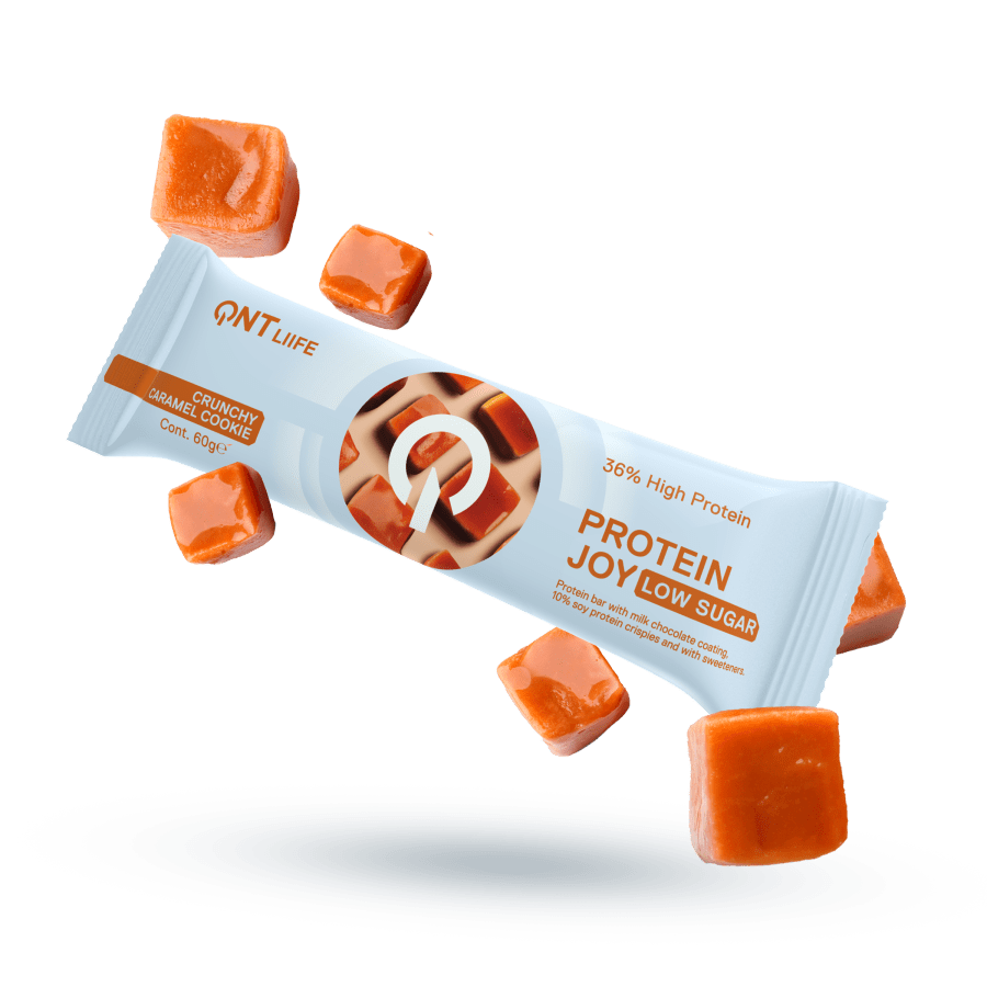QNT Protein Joy Bar Caramel Cookie 12x60g(4)