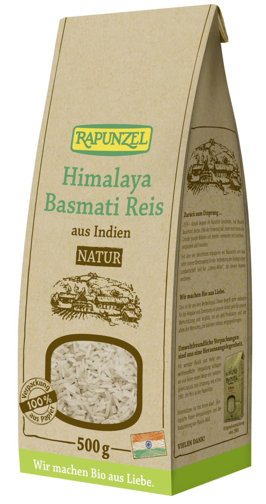 Rapunzel Basmati Himalaya Hýðishrísgrjón