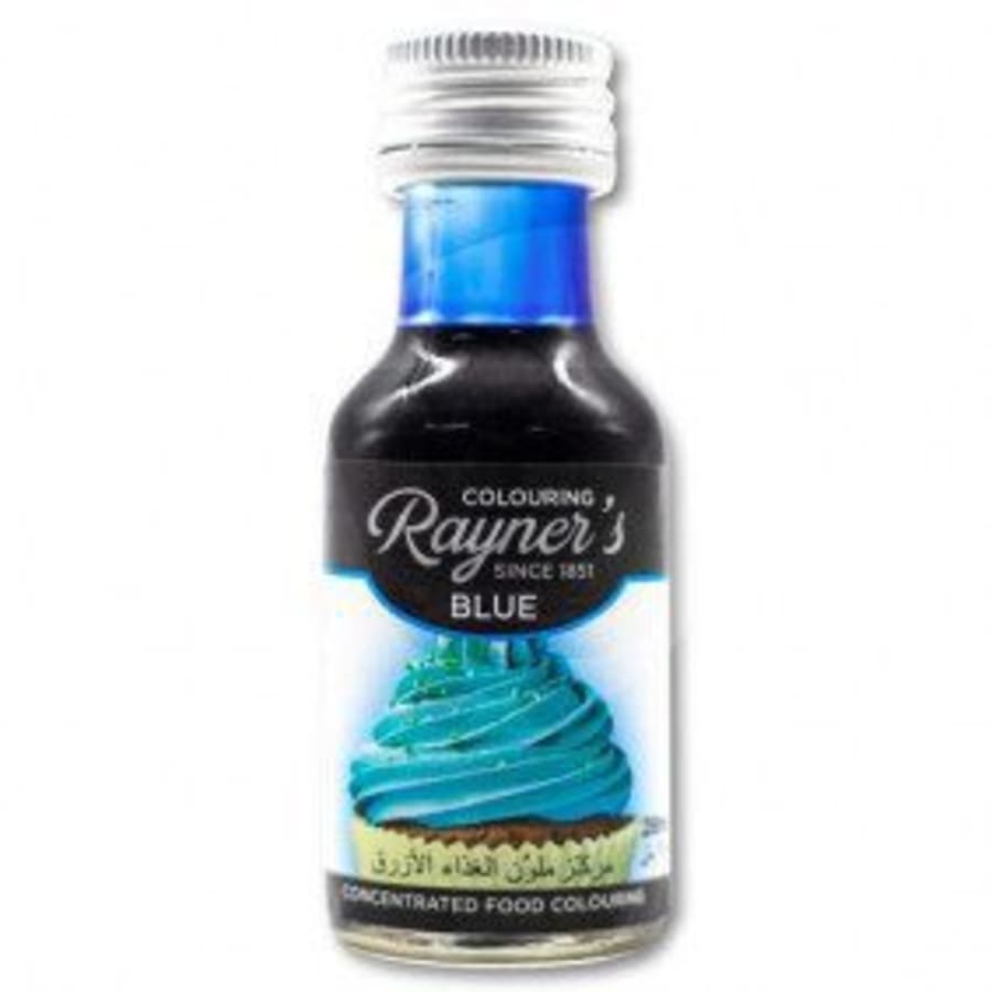 Rayners matarlitur blár 12x28ml