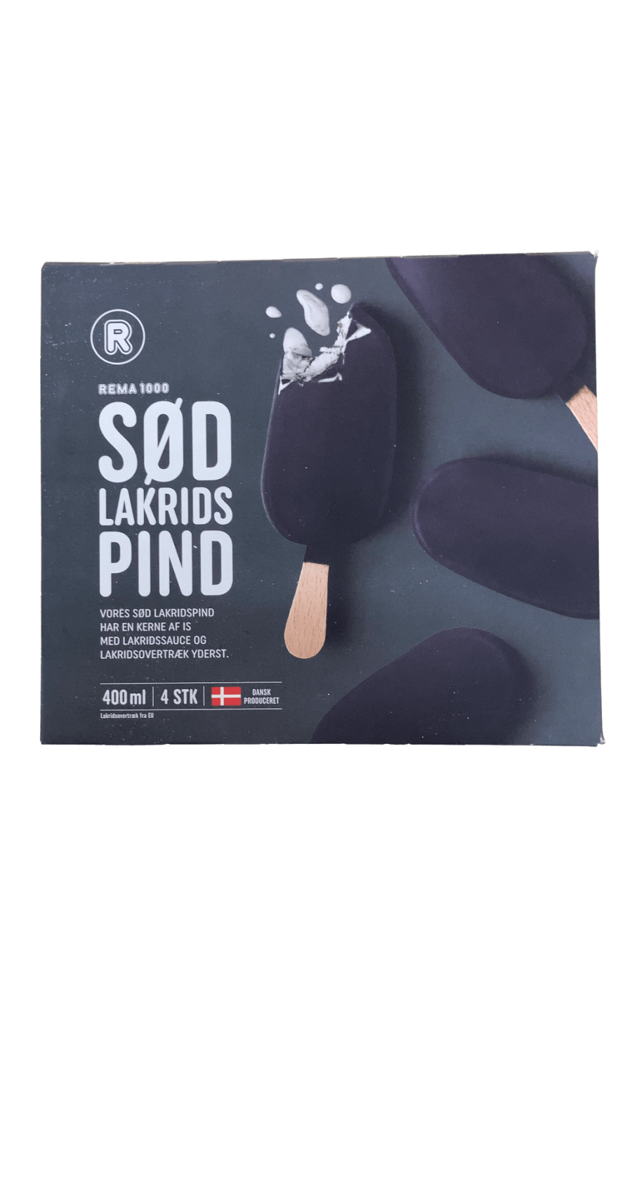 Rema 1000 Sætur Lakkrísstöngull 4 stk 400 ml
