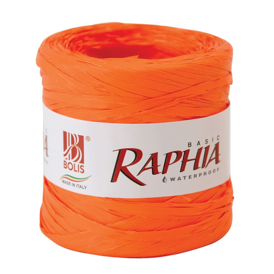 Krullukefli-RAFHIA BASIC Orange 200mtr.