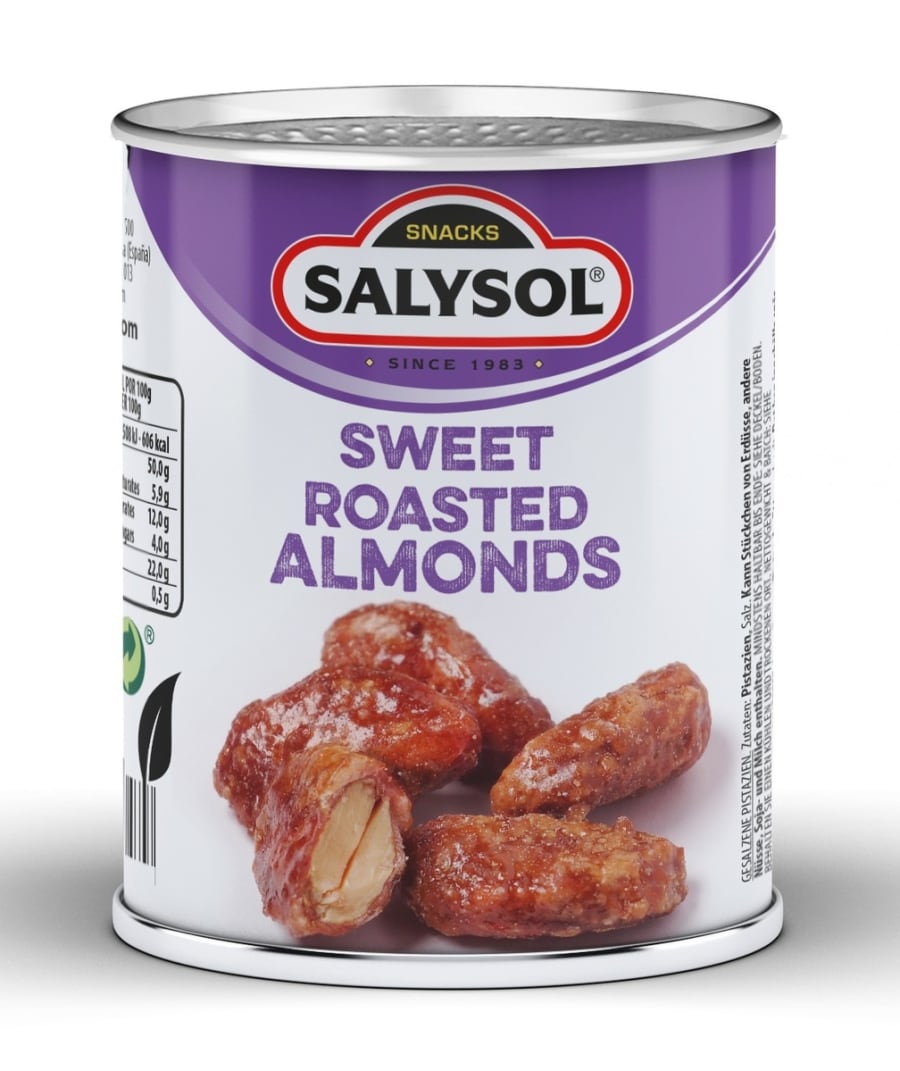 Ristaðar Sætar Möndlur 96x45g