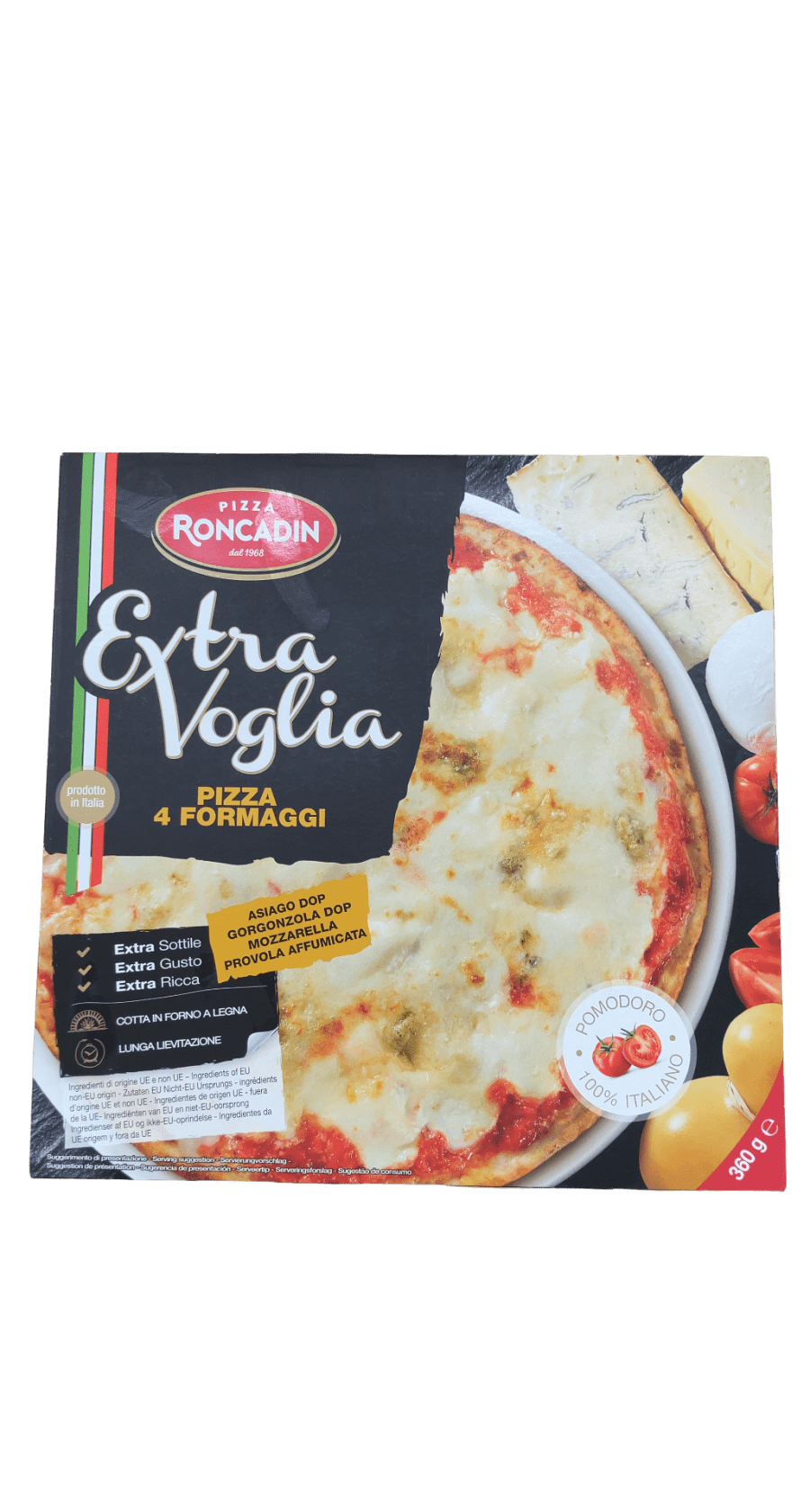 Roncadin Extra Voglia Pizza 4 ostar 360 g