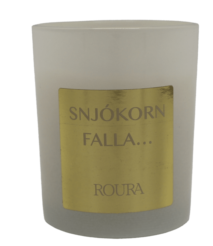 Roura Jólailmkerti "SNJÓKORN FALLA"