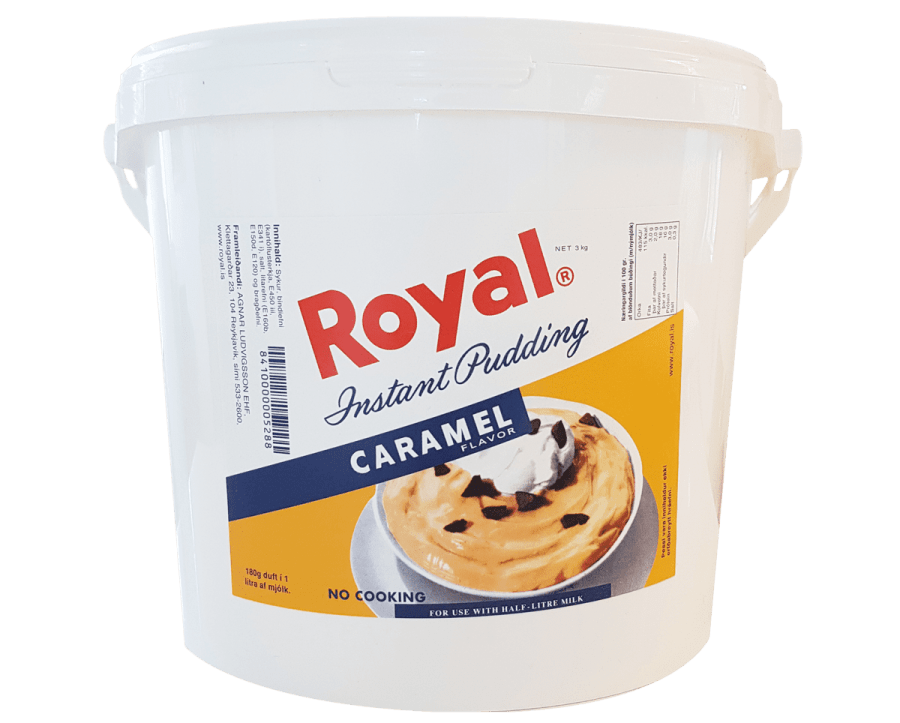 Royal Búðingur karamellu 3kg