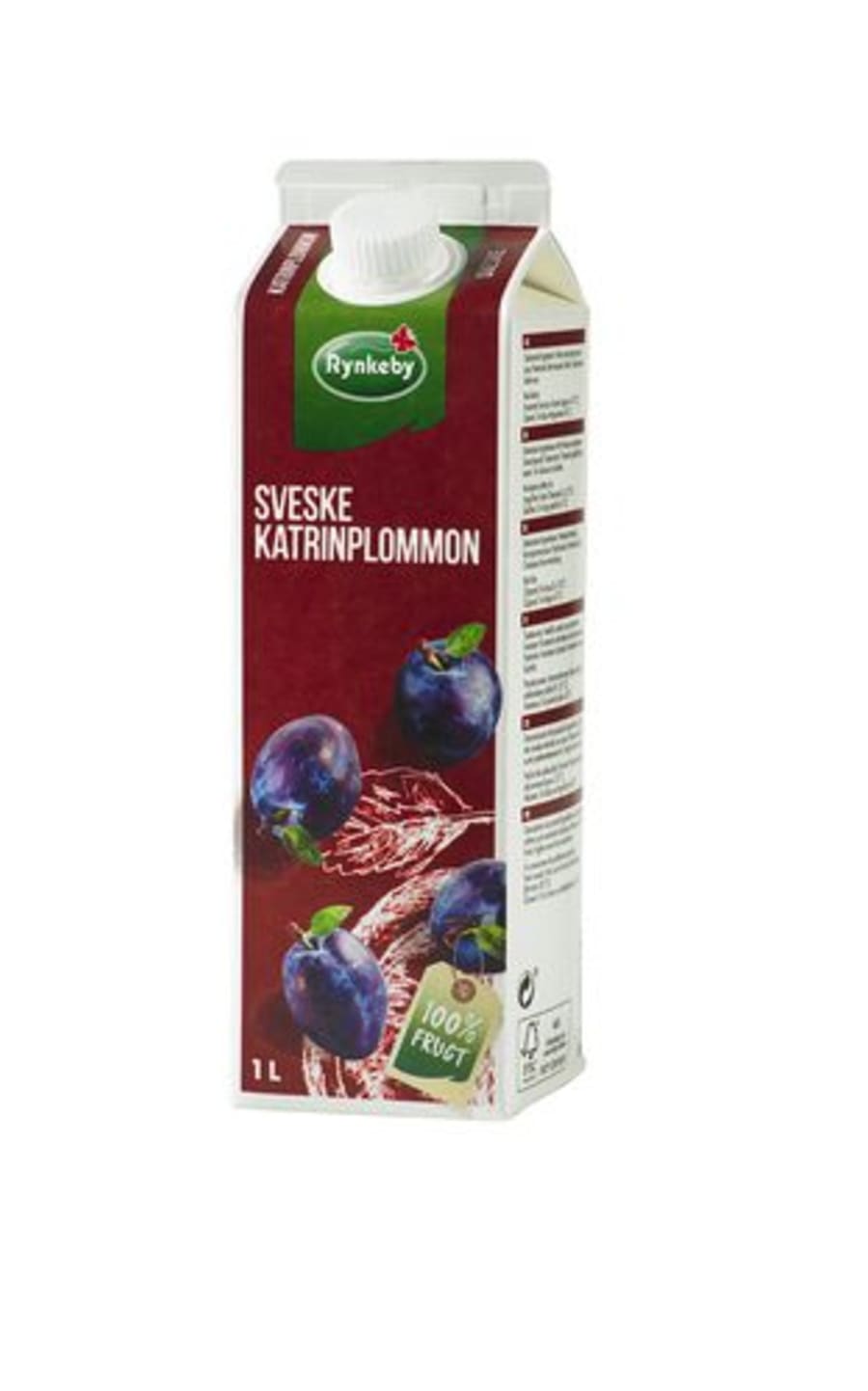 Rynkeby Sveskjusafi 12x1ltr
