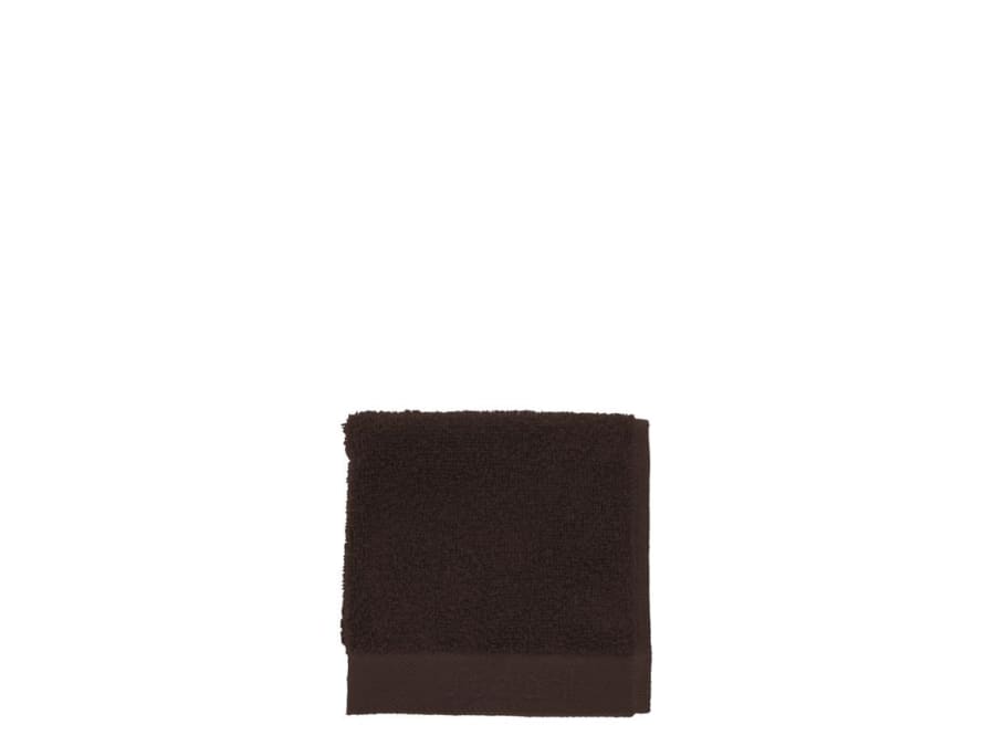 Södahl Þvottastykki 30x30 Comfort Organic coffee brown