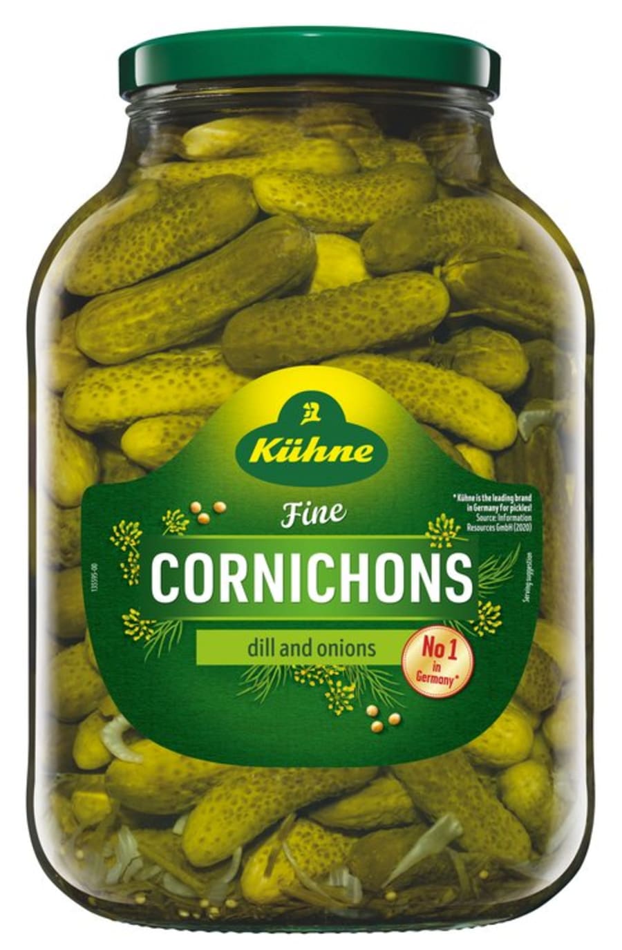 Súrar agúrkur/Cornichons 2650ml