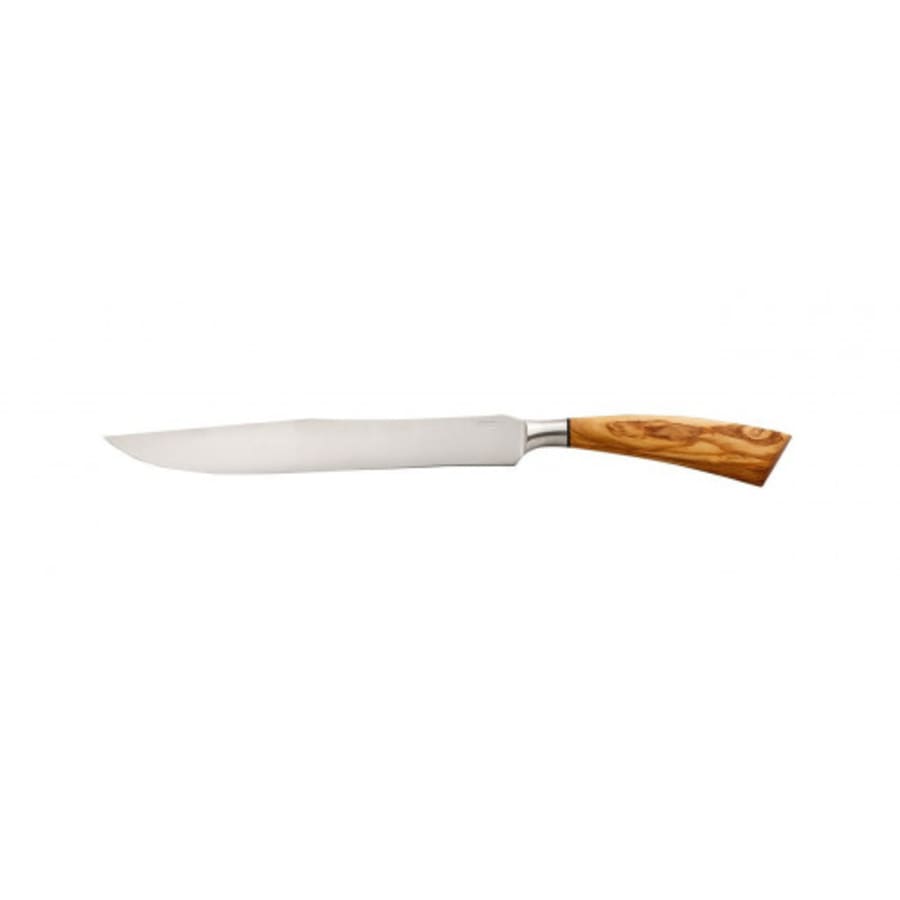 Saladini Carving hnífur 23 cm - Ólífuviður