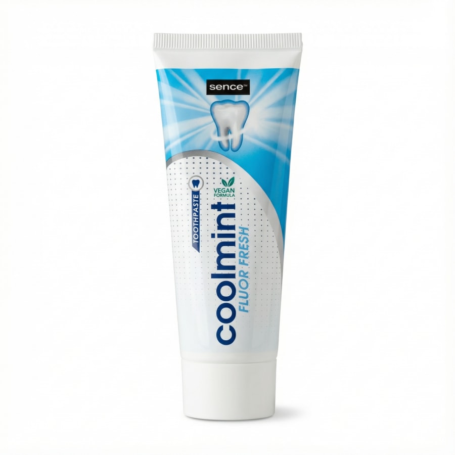 Sence Flúor Fresh Coolmint vegan tannkrem 75 ml