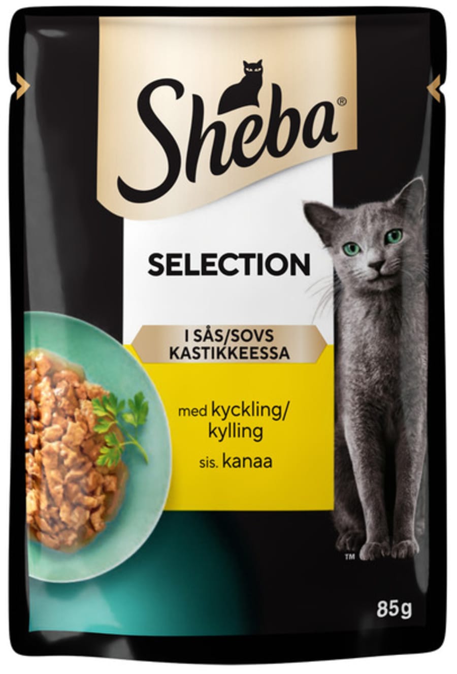 SHEBA SLICED CHICKEN 85 GR