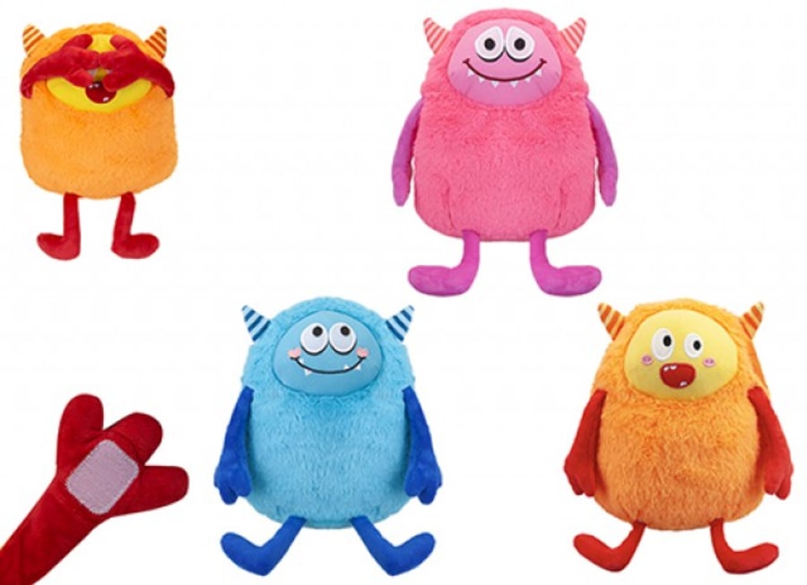 Shy Monster Bangsi 30cm. 3-teg  (6/24)