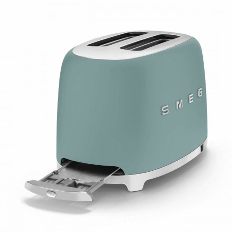 Smeg Brauðrist 2 sneiða - Emerald Matt Græn