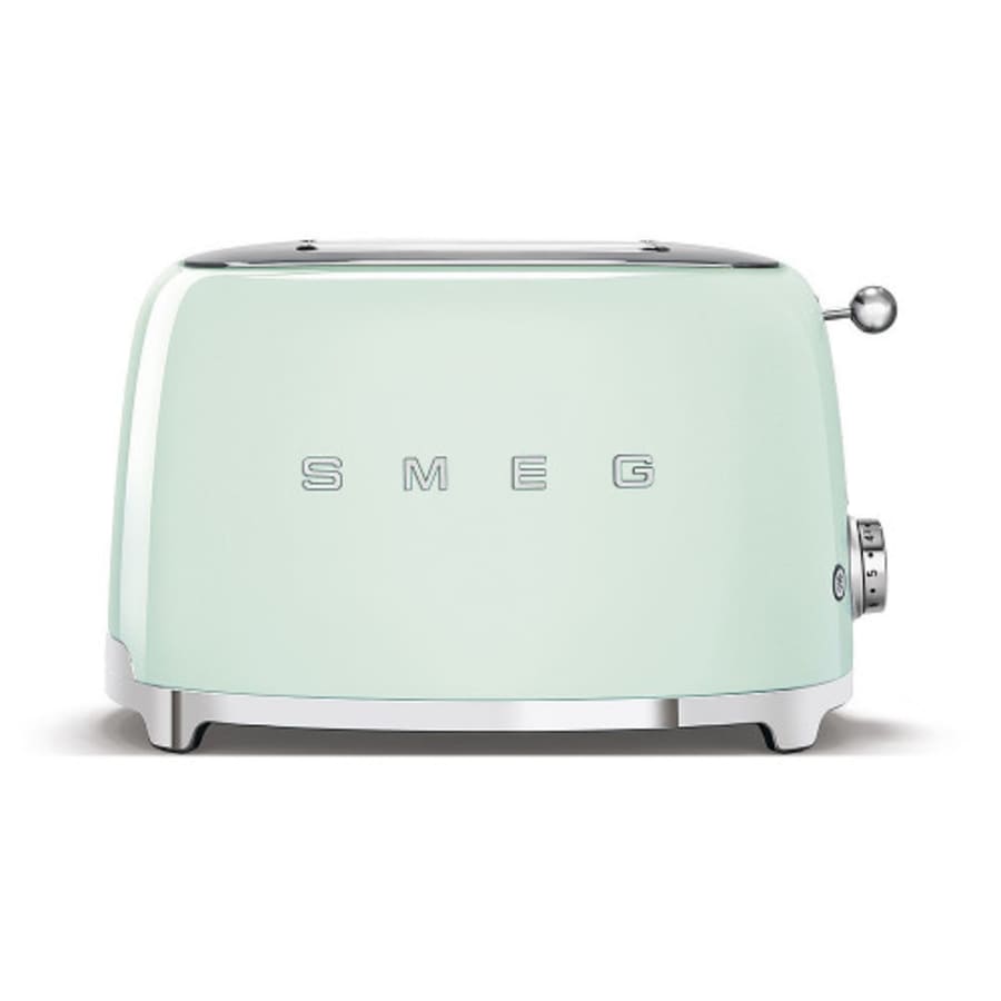 Smeg brauðrist fyrir 2 sneiðar retro style - Pastel græn.