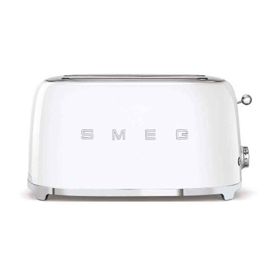 Smeg Brauðrist fyrir 4 sneiðar - Hvít